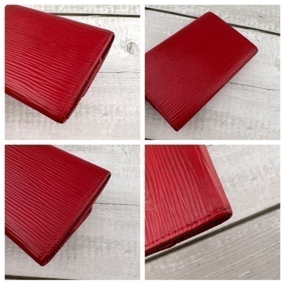 AUTHENTIC Louis Vuitton key holder. Previously owned. Red. - Picture 8 of 16